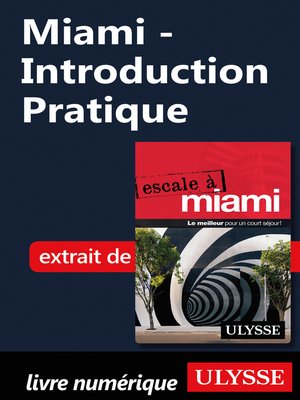cover image of Miami--Introduction Pratique